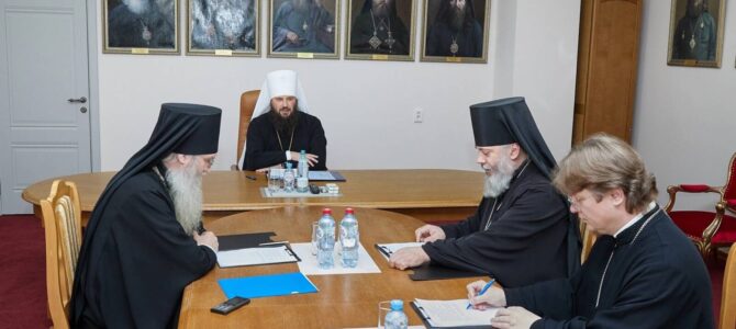 Состоялся Архиерейский совет Волгоградской митрополии