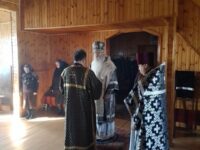 Литургиея Преждеосвященных Даров в храме Покрова Пресвятой Богородицы х. Ветютнев