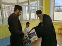 В день Светлого Христова Воскресения епископ Елисей посетил ГБУЗ Урюпинская ЦРБ имени В.Ф. Жогова