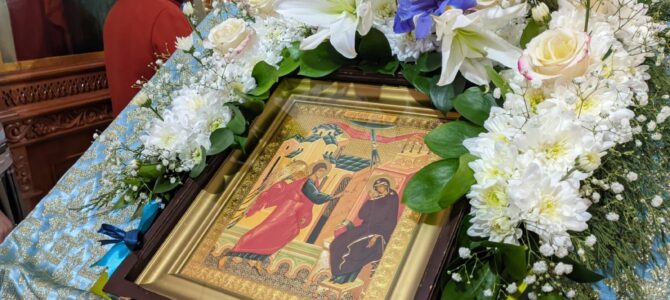 Всенощное бдение в Покровском кафедральном соборе г. Урюпинска Всенощное бдение в Покровском кафедральном соборе г. Урюпинска