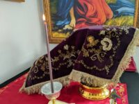 Великая среда. Вечерня в соединении с Литургией Преждеосвященных Даров в храме архангела Михаила в ст. Добринка, Урюпинского района.