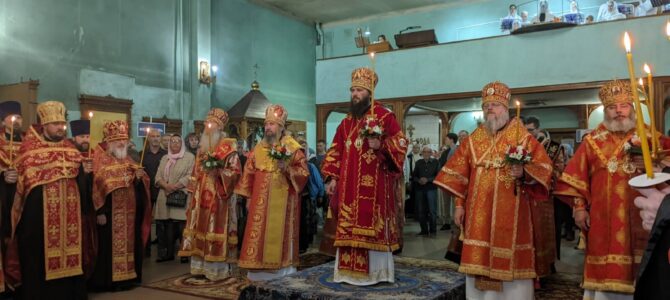 Всенощное бдение в канун Перенесения мощей сщмч. Николая пресвитера иже в Верхнем Гнутове