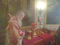 Божественная литургия в храме Святителя Николая архиеп. Мир Ликийских чудотворца в г. Михайловке.