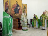 День памяти свт. Луки исп., архиеп. Симферопольского. Божественная литургия в Покровском кафедральном соборе г. Урюпинска