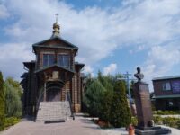 Служение епископа Елисея в канун празднования Успения Пресвятой Богородицы.