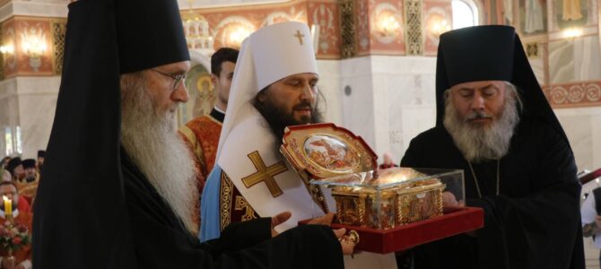 В Волгоградской епархии встретили ковчег с частицей мощей святого великомученика Георгия Победоносца В Волгоградской епархии встретили ковчег с частицей мощей святого великомученика Георгия Победоносца