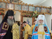 Божественная Литургия в храме Всех Святых в Земли Российской просиявших в г. Волгограде.