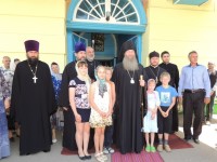 Божественная Литургия в храме Сошествия Святого Духа на Апостолов в р. п. Елань.