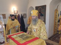 Божественная Литургия в храме Святой Троицы в х. Березовка 1-я. (Фото)
