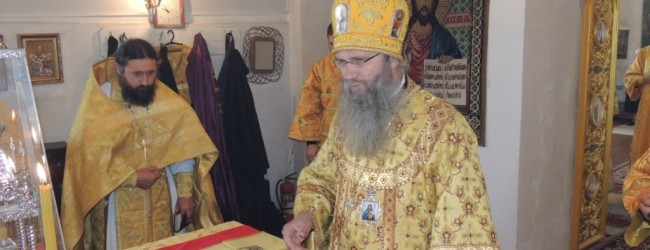 Божественная Литургия в храме Святой Троицы в х. Березовка 1-я. (Фото)