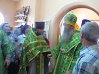 Освящение Храма Покрова Божией Матери пос.Панфилово, Новоаннинское благочиние.