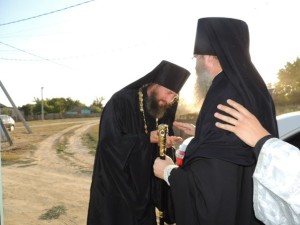 Фотогалерея "Малое освящение воды и меда х. Солодченский"