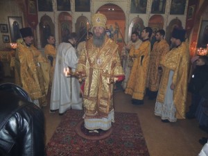 01 Божественная литургия в храме Покрова Пресвятой Богородицы.