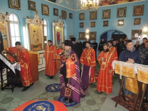 Фотогалерея "Божественная литургия в храме иконы Божией Матери Достойно Есть в ИК ЛИУ-23"