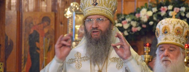 Божественная литургия в Свято-Духовом монастыре.