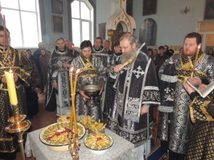 02 Божественная литургия Преждеосвященных даров в храме Рождества Пресвятой Богородицы.