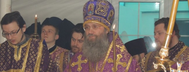 Божественная литургия святителя Иоанна Златоуста в храме святителя Михаила первого митрополита Киевского.