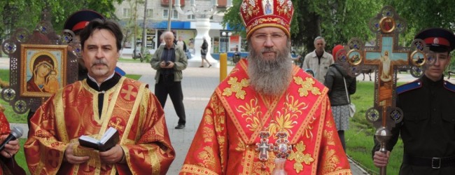 В г. Урюпинск доставлен Благодатный огонь.