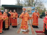 Великая Пасхальная Вечерня в р.п. Новониколаевский.