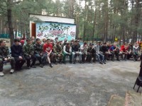 Военно-патриотические сборы на базе ДОЛ «Колос» Новоаннинского района.