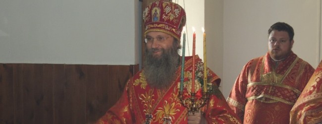 Божественная литургия в храме Рождества Христова.