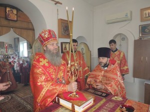 02 Божественная литургия в храме вмч. Георгия Победоносца
