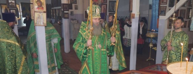 Божеcтвенная литургия в соборном храме свт. Феофана Затворника Еп. Вышенского в г. Новоаннинский.