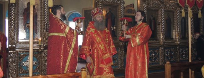 Божественная литургия в храме святителя Николая архиеп. Мир Ликийских чуд. в г. Михайловке.