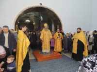 Вечерня с чином прощения в Покровском кафедральном соборе г. Урюпинска.