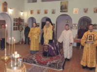 Всенощное бдение в Свято-Троицком Каменно-Бродском Белогорском мужском монастыре.