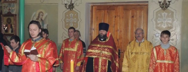 Всенощное бдение в храме свт. Николая архиеп. Мир Ликийских чуд. г. Михайловки.