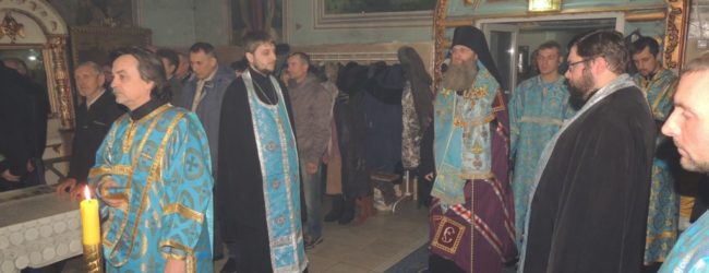 Праздничное Всенощное бдение в Покровском кафедральном соборе г. Урюпинска.