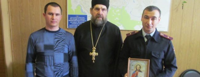 Поздравление представителей силовых структур Еланского района накануне Дня защитника Отечества.