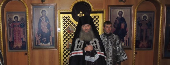 Великое повечерие с чтением Великого канона прп. Андрея Критского в соборном храме свт. Феофана Затворника еп. Вышенского г. Новоаннинский.