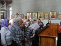 Воскресная служба в храме Святаго Духа Утешителя города Жирновск