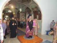 Служение епископа Елисея в канун 5-й недели Великого поста.