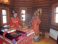 Служение епископа Елисея в субботы Светлой седмицы.