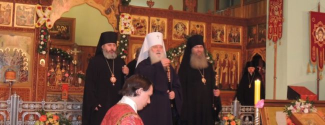 В Свято-Духовом мужском монастыре состоялось соборное архиерейское богослужение.