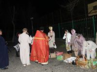 Праздничное пасхальное богослужение в Храме Святаго Духа Утешителя, города Жирновск.