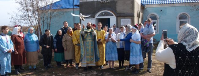 Божественная Литургия в храме Покрова Пресвятой Богородицы с. Солодча. (Благовещение)