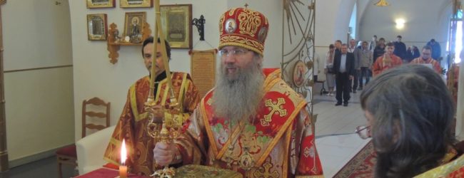 Служение епископа Елисея в 4-ю неделю по Пасхе, О Расслабленном.