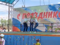 Акция «МЫ -ЗА МИР» в день Весны и Труда в р.п. Рудня.