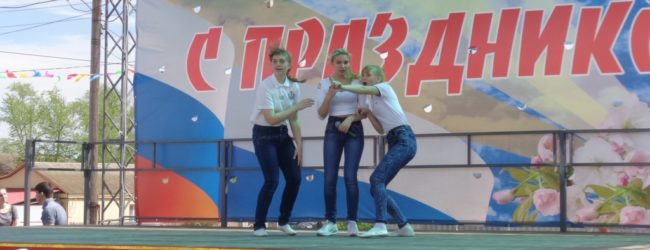 Акция «МЫ -ЗА МИР» в день Весны и Труда в р.п. Рудня.