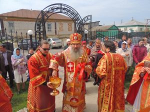 Служение епископа Елисея в 4-ю неделю по Пасхе, О Расслабленном.