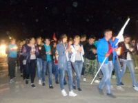 Акция «Зажги свечу памяти» в р.п. Рудня.