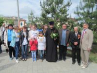 Праздничный митинг, посвященный 72-ой годовщине победы в Великой Отечественной войне. р.п. Елань.