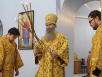 Божественная Литургия в Покровском Соборе.