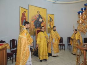 В день памяти святого апостола Андрея Первозванного. Покровский кафедральный собор