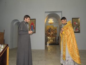 В день памяти святого апостола Андрея Первозванного. Покровский кафедральный собор