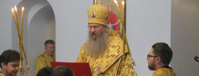 Всенощное Бдение в Покровском кафедральном соборе г. Урюпинска.